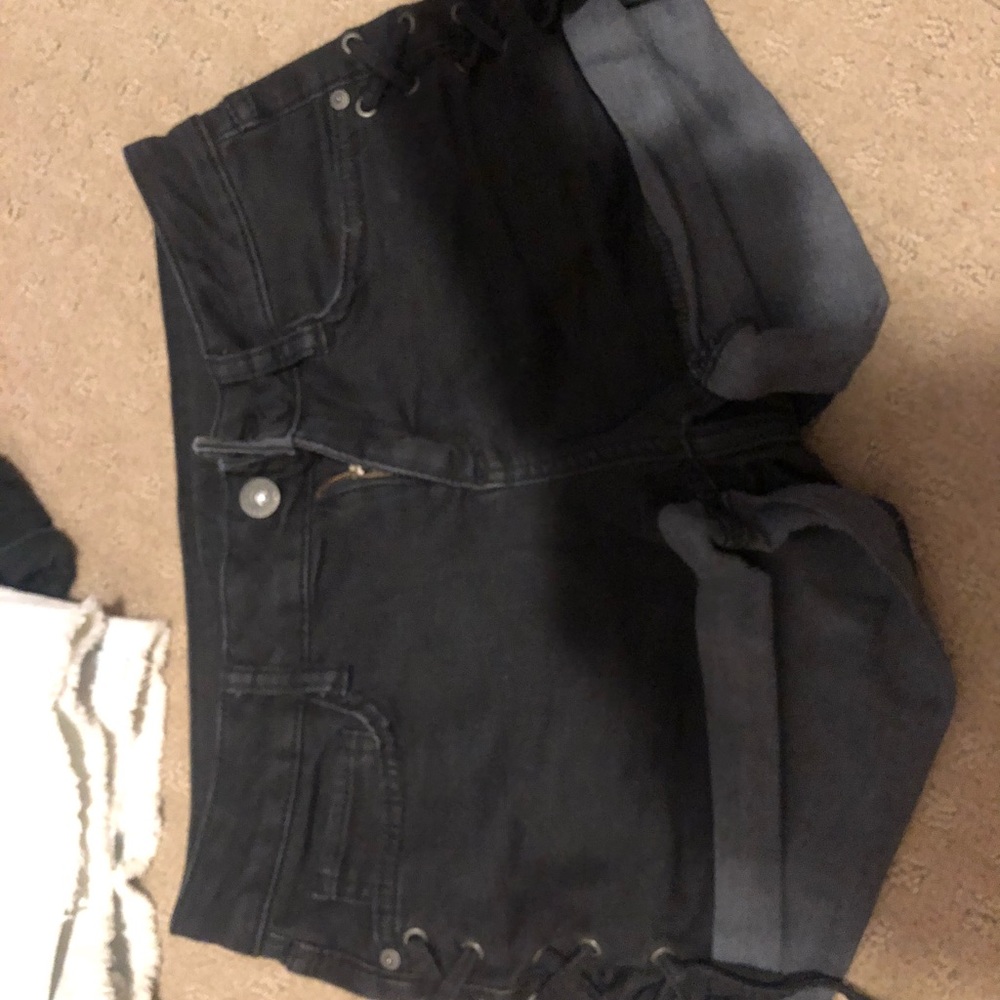 Black shorts